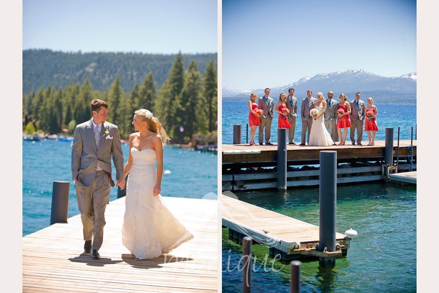 Lake Tahoe estate wedding photography coral and teal02