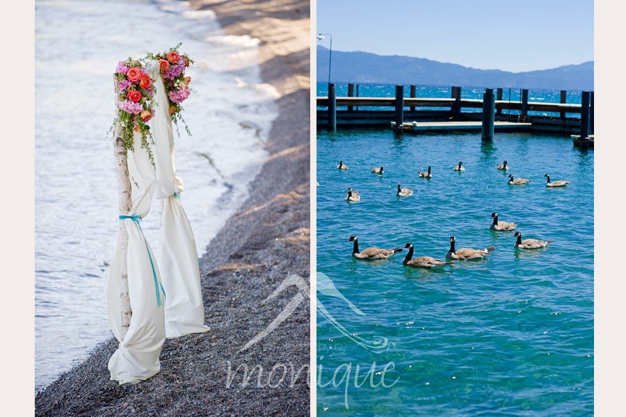 Lake Tahoe estate wedding coral and teal04