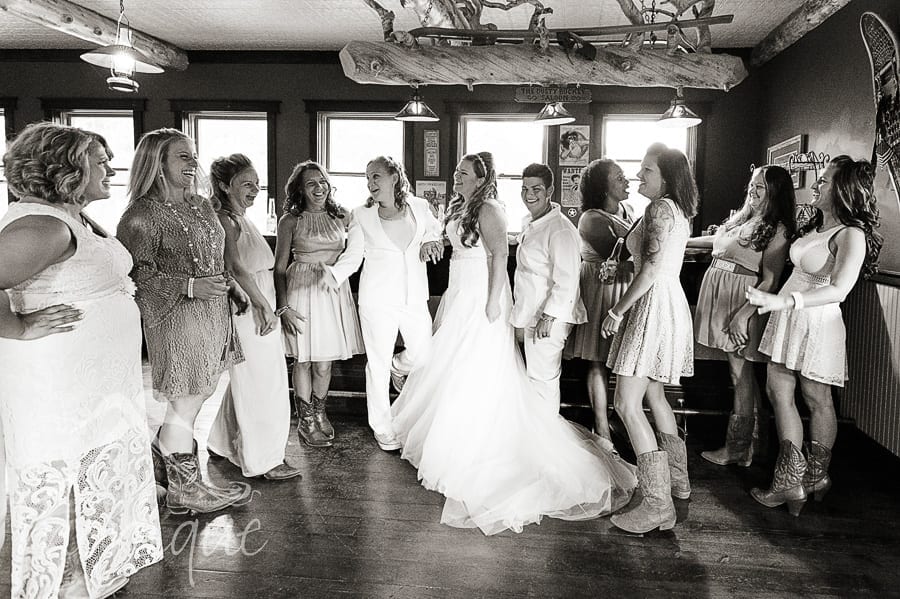 Wedding photography at The HideOut near Kirkwood