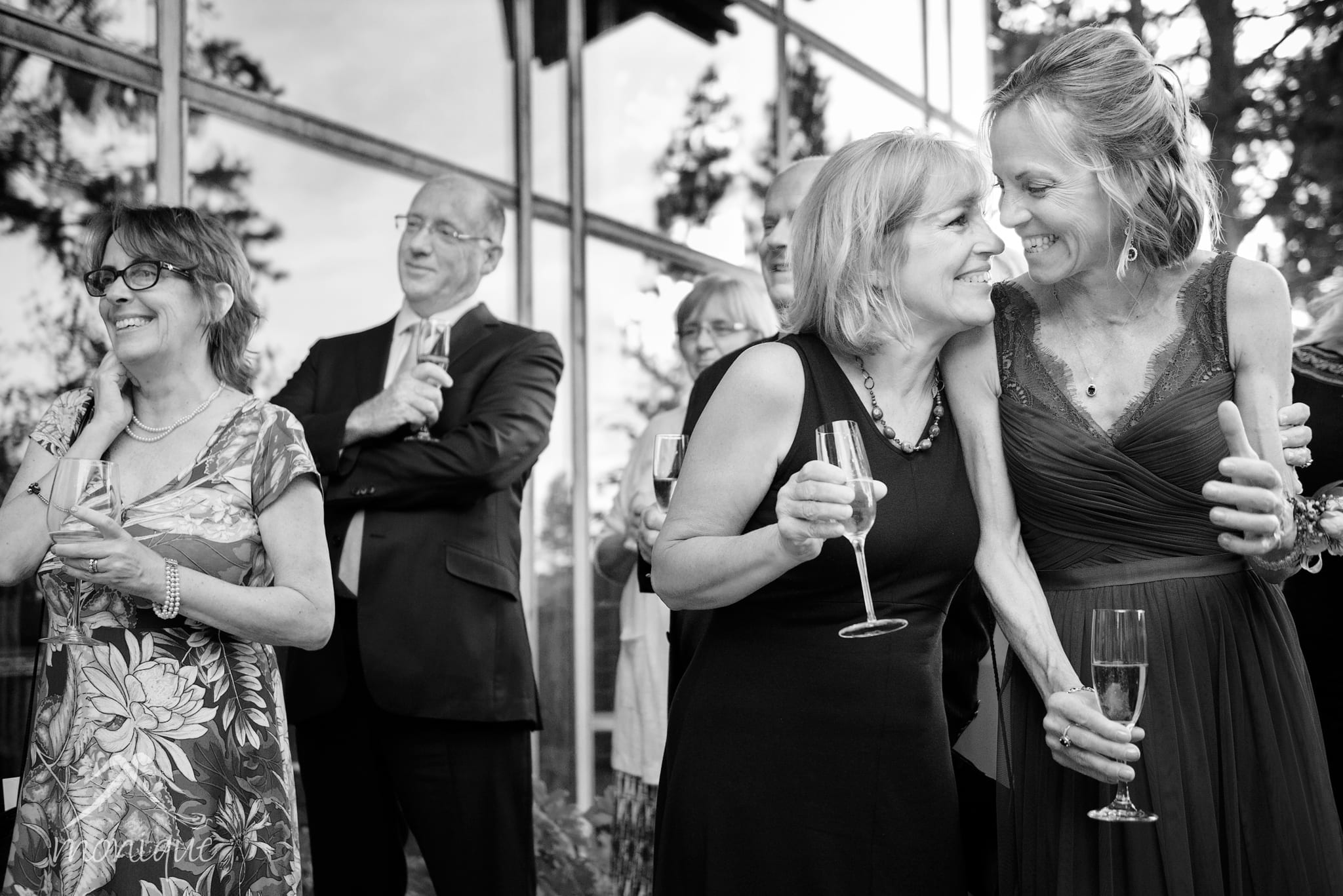 Truckee wedding photography at the Cedar House sport hotel during the toasts