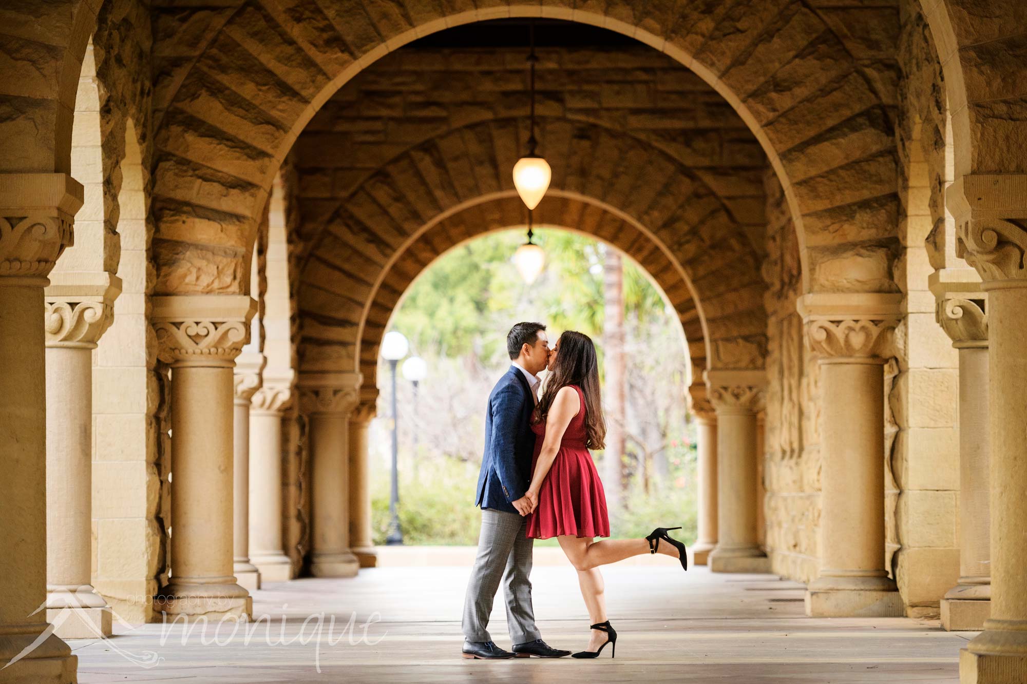 Stanford University engagement session photography