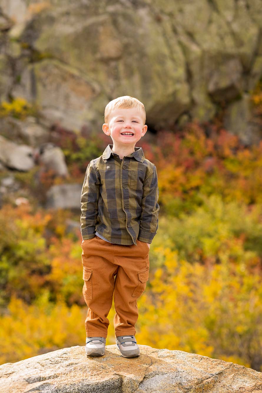 Truckee family photography at Donner Lake