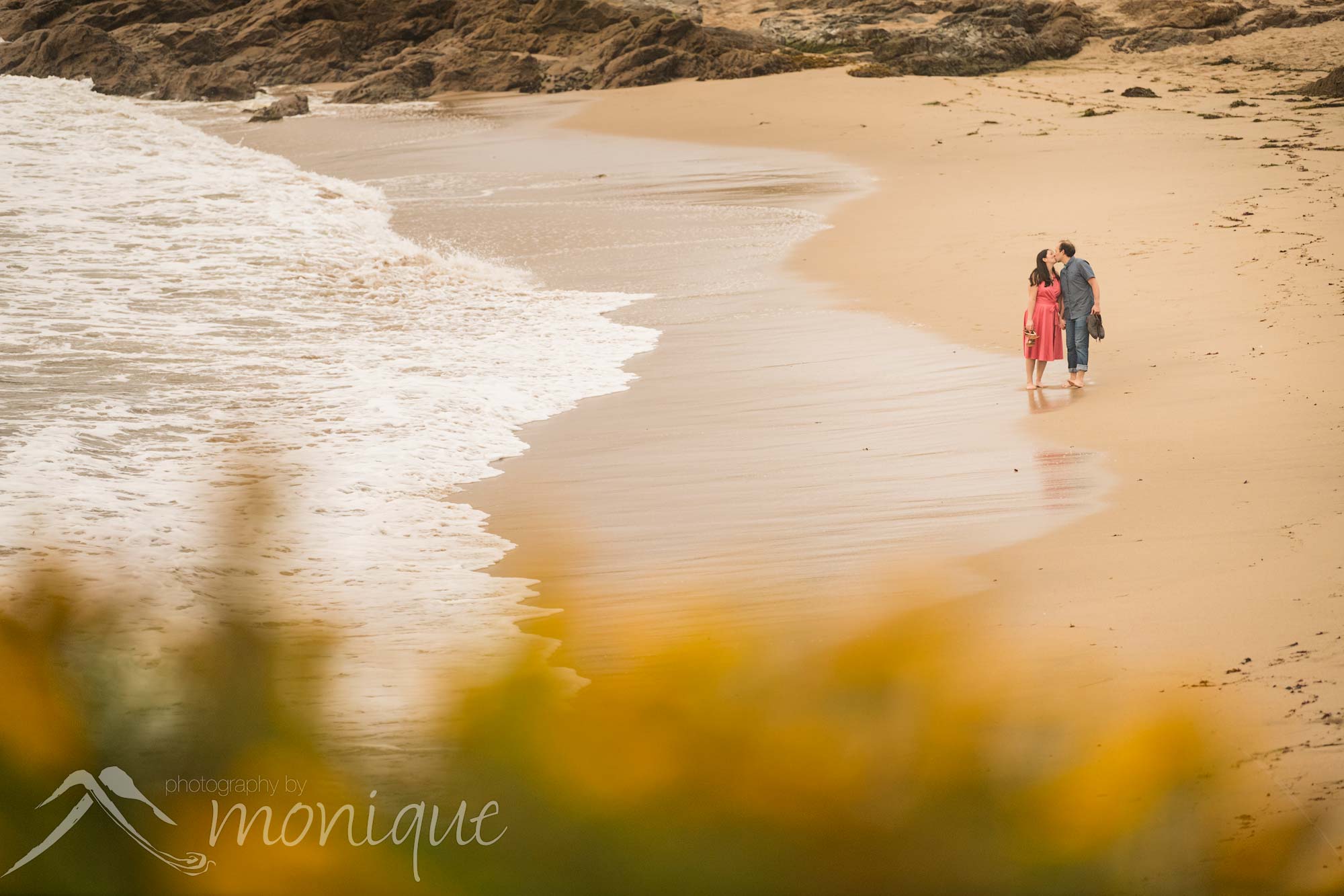 Santa Cruz engagement photography for Charlene and Dan along the Slow Coast