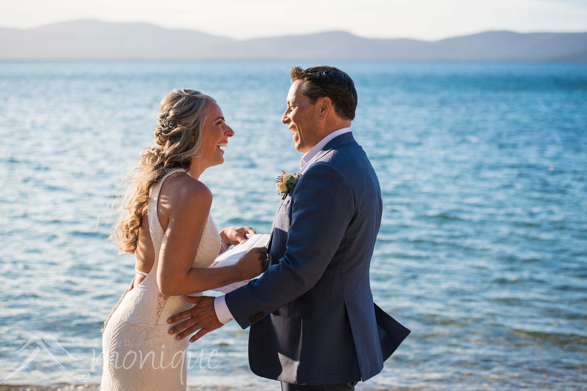 Lake Tahoe elopement wedding photography