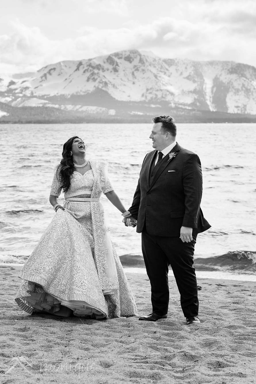 Edgewood Tahoe wedding photography, Priya and Chris, Indian wedding, bride and groom
